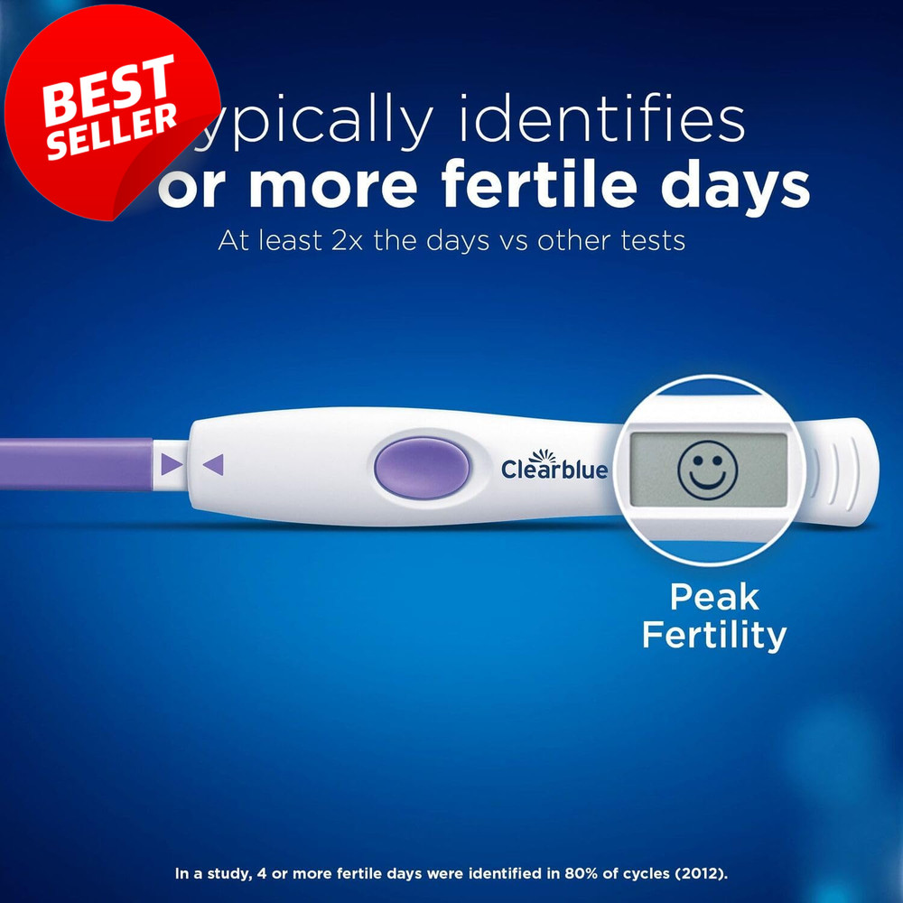 Advanced Digital Ovulation Test 20 Pack Fertility Predictor Sticks - US