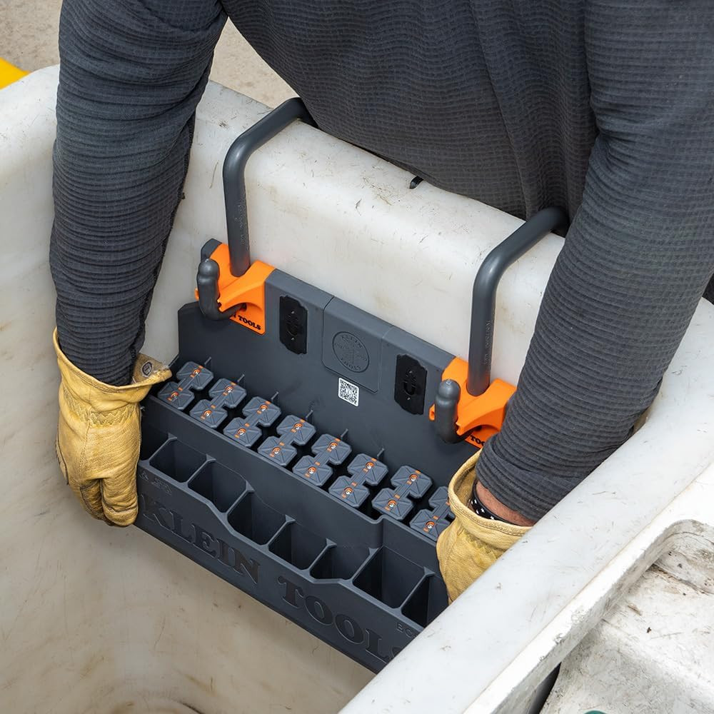 BC501S S-Hook Hard Tool Storage Module, 18 Compartments, Magnetic, Optional S Ho