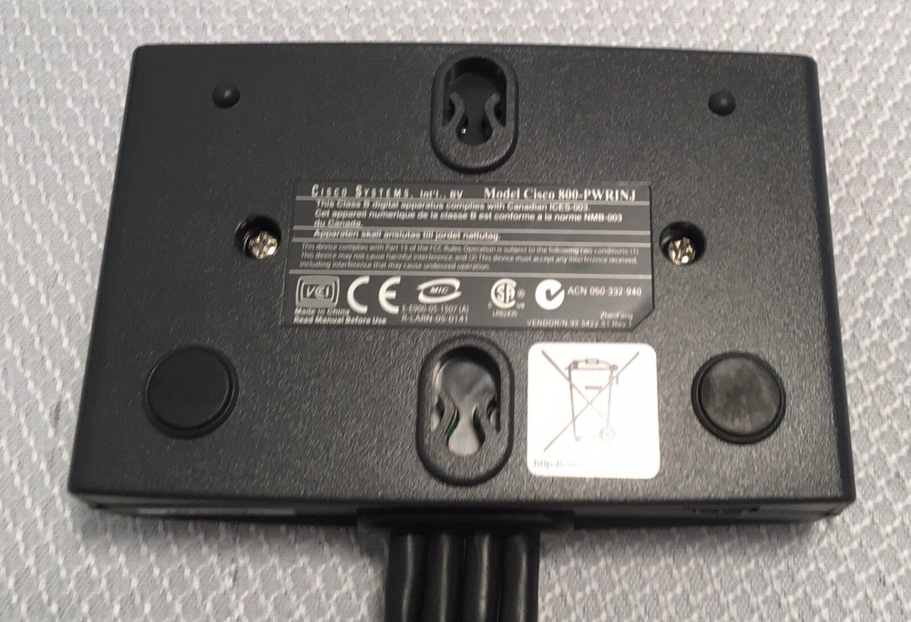Cisco Systems Model 800-PWRINJ Router