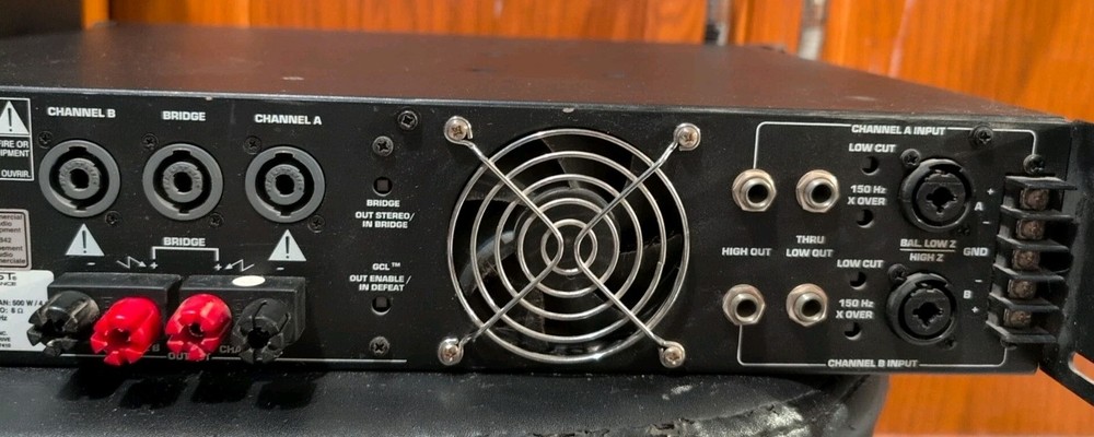 Crest Performance CPX 1500 Power Amplifier works great!