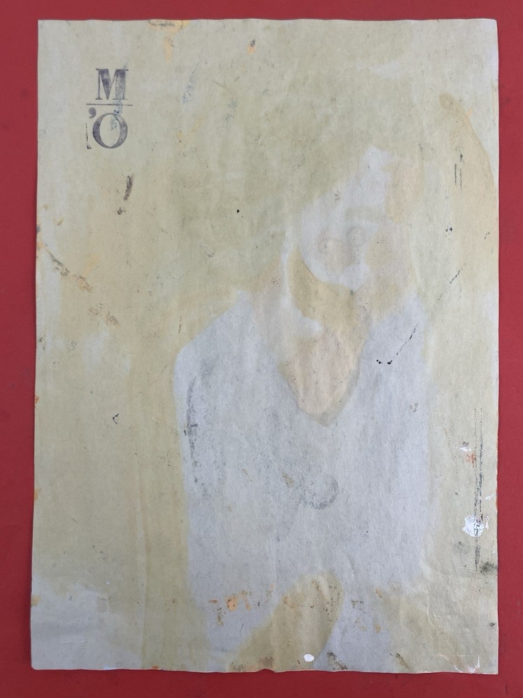 Chaim Soutine Shepard Drawing on paper (Handmade) signed