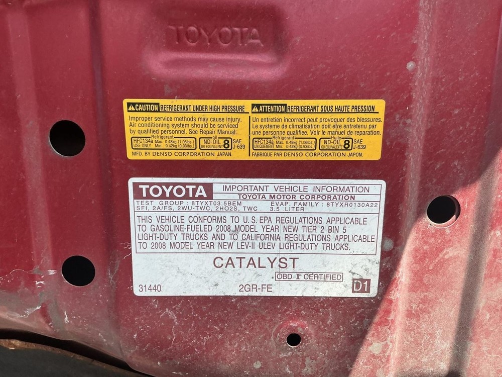 System Restraint Bag Module Under Console Fits 06-08 RAV4 869566