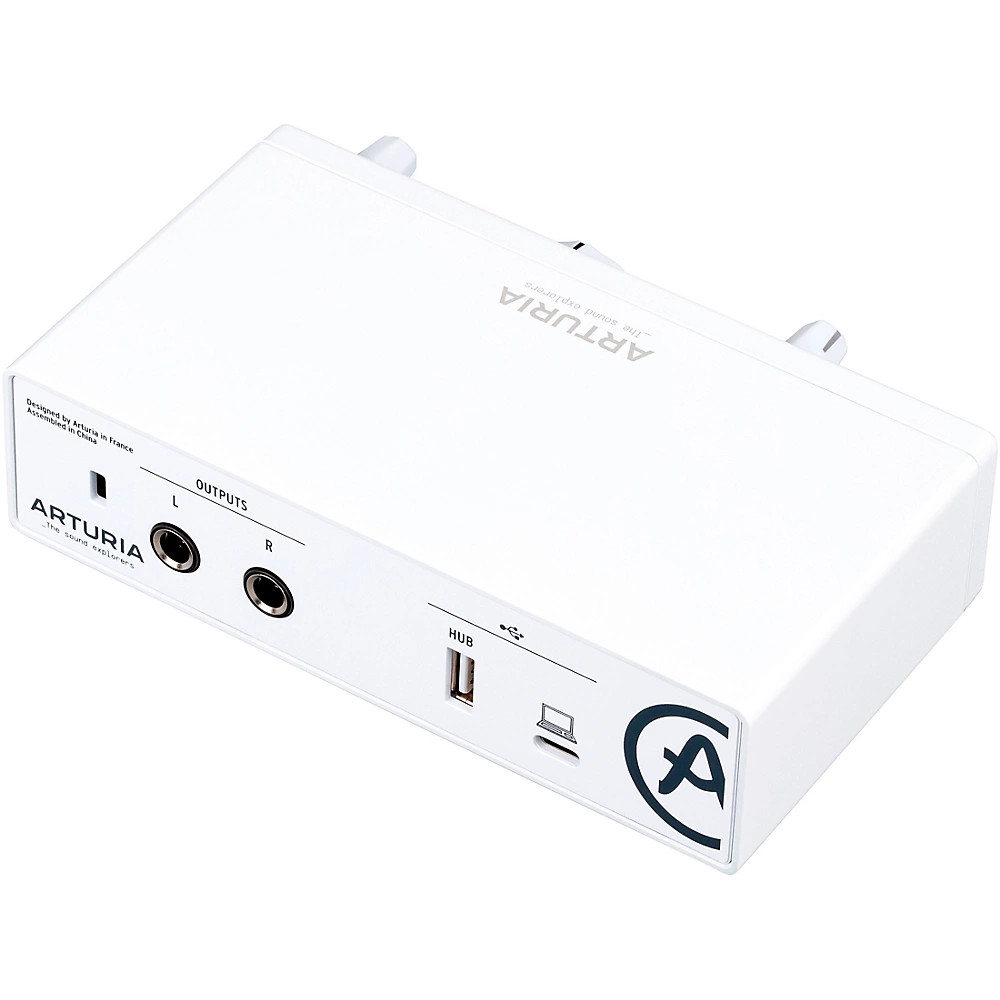 Arturia MiniFuse 1 USB Audio Interface, White