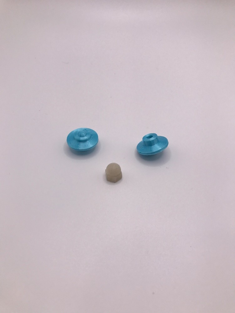 Stern Godzilla Acorn Nut Replacements - UFO Design - 6-32 Sized