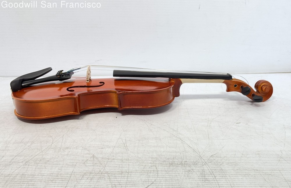 Unbranded 1/4 Size 4-String Student Violin with Bow in Hard-Side Case