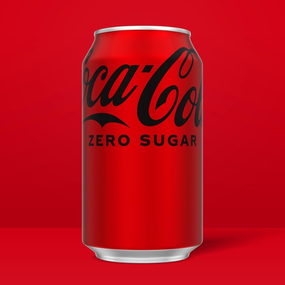 Coca-Cola Zero Sugar - 12 x 12 oz Cans for Ultimate Refreshment Without Calories