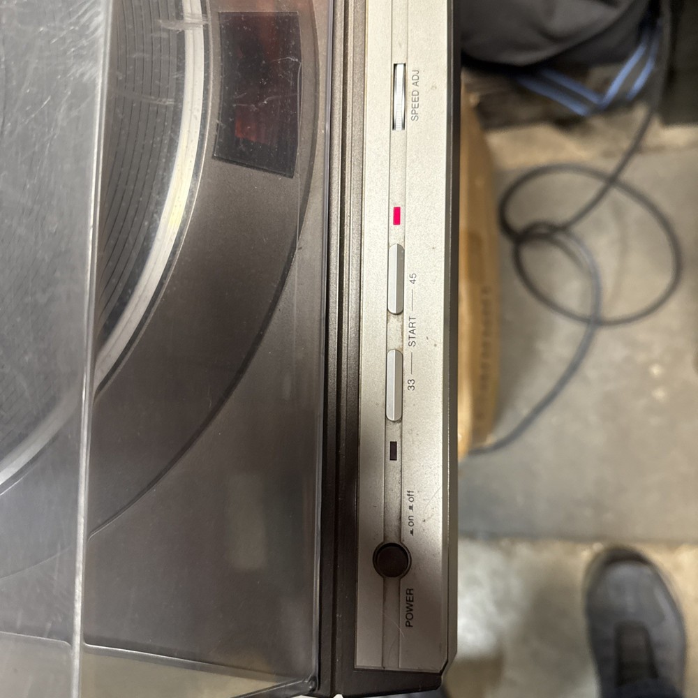 Denton Dp30l Turntable Tested Vintage