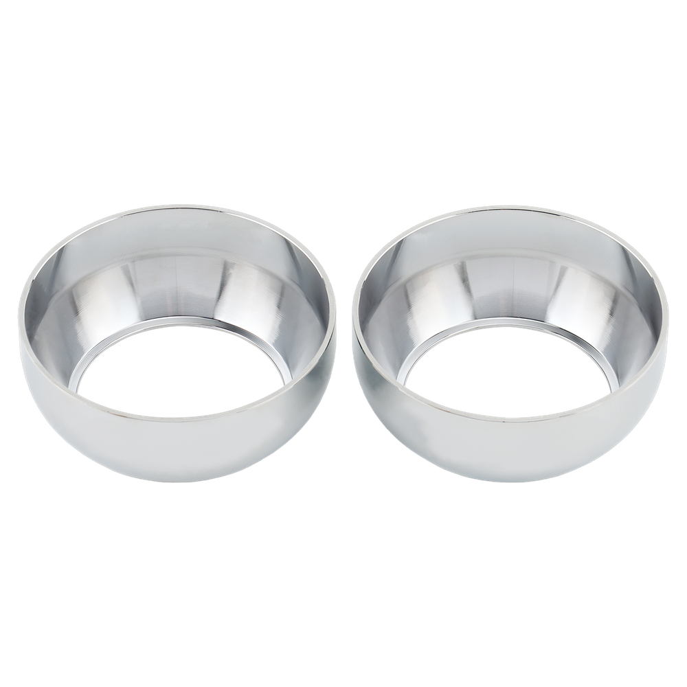 Chrome Front Fork Boot Cap Covers 41mm For Harley Softail FXST FXSTB FXSTC FXDWG