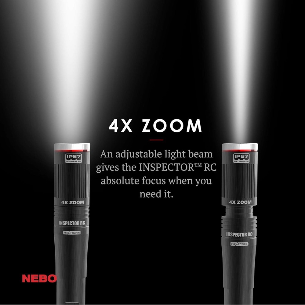 Versatile Pen Light | 360 Lumens, Rechargeable & AAA Battery
