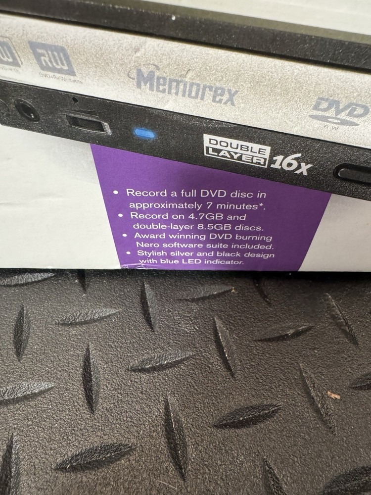 NEW Memorex Multi-Format External DVD Recorder MRX-525GE Open Box