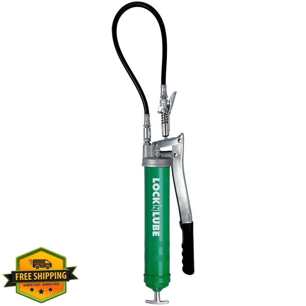 LockNLube Lever Grip Grease Gun