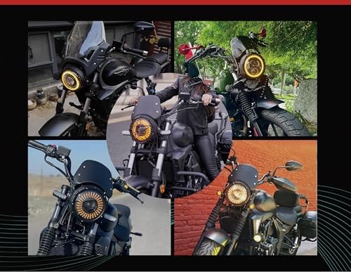 Universal Motorcycle Windshield FDB-037-PC