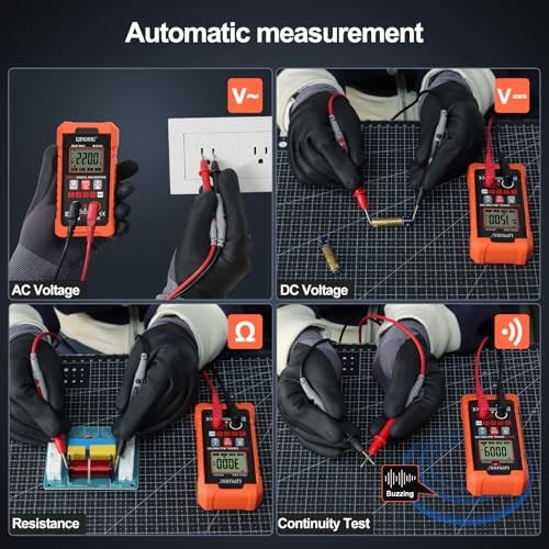 Digital Multimeter Volt Meter TRMS 4000 Compact & 3 YEARS Quality Guarantee