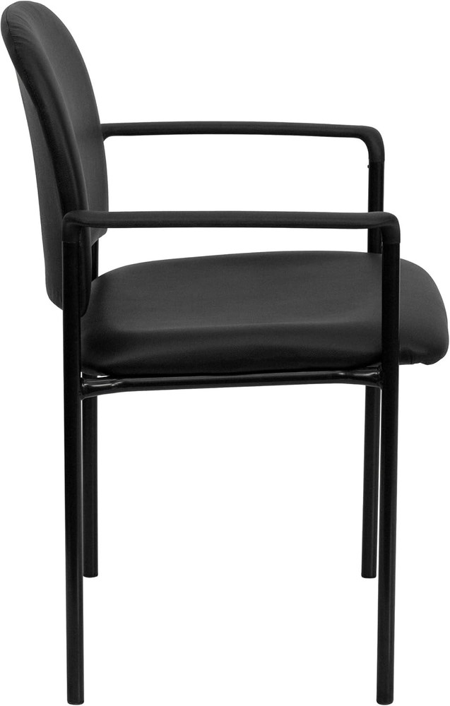 Versatile Padded Side Reception Chair, Stackable & Durable - Perfect for Offices