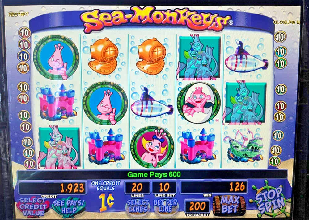 IGT I-game Sea Monkeys Software