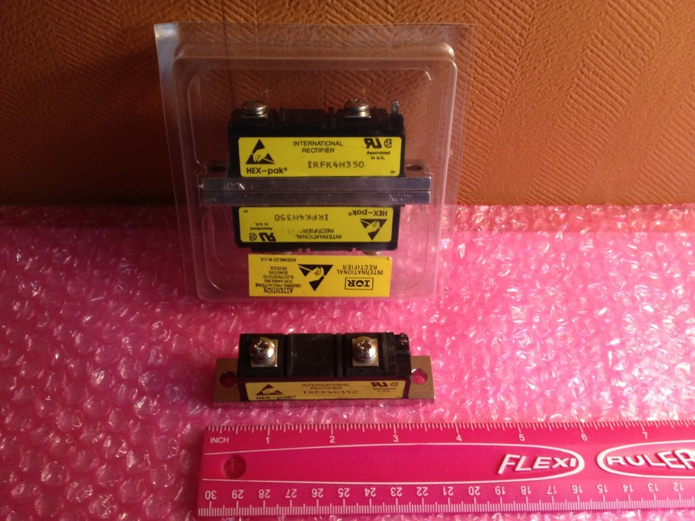 3 pcs - IR International Rectifier IRFK4H350 Power HEX-pak Module