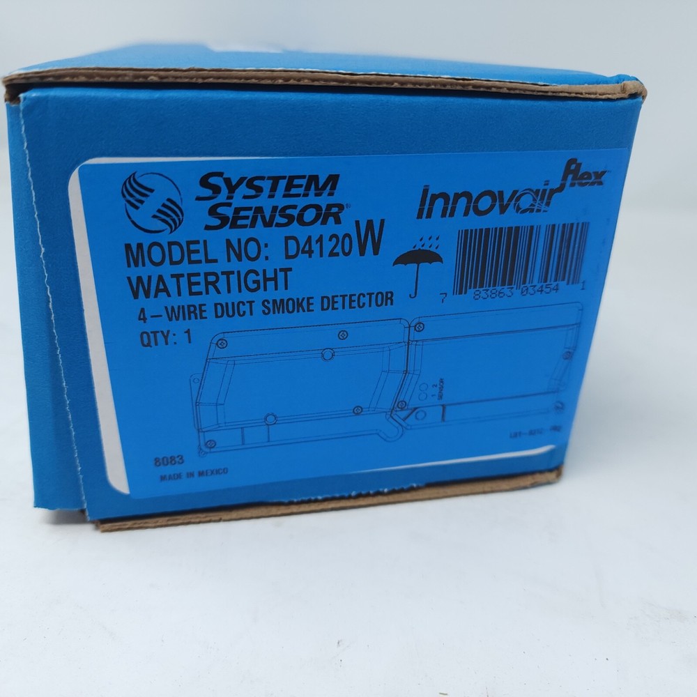 System Sensor D4120W - 4-wire Duct Smoke Detector