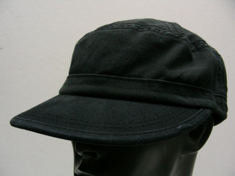 ABSOLUT - BLACK - ONE SIZE ADJUSTABLE CADET STYLE CAP HAT!