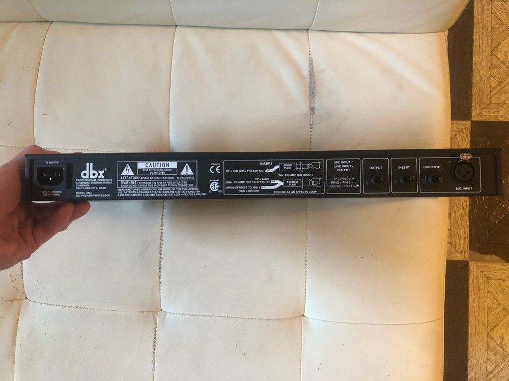 DBX 286s Microphone Preamp/Processor 