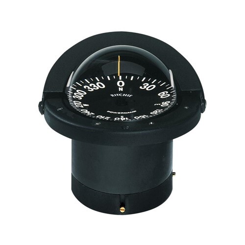 Ritchie Compass, Flush Mount, 4.5" Dial, Black FN-201