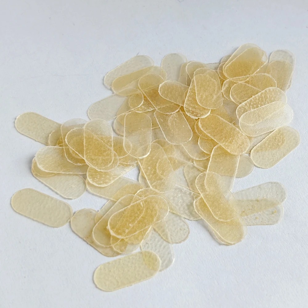 3pcs Violin Bridge E String Parchment Protector Sheepskin