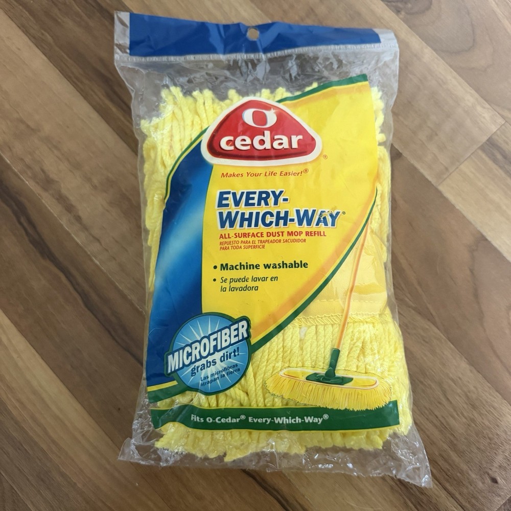 DISCONTINUED O-Cedar Every-Which-Way Dust Mop Head Refill All Surface Duster