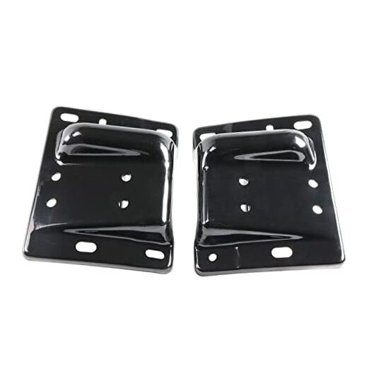 LAFORMO Front Bumper Bracket Set Compatible with 2003-2010 Dodge Ram 2500/3500