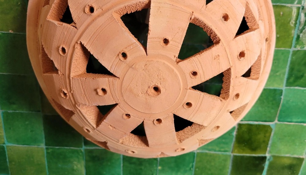 Handmade Moroccan Terracotta Wall Light