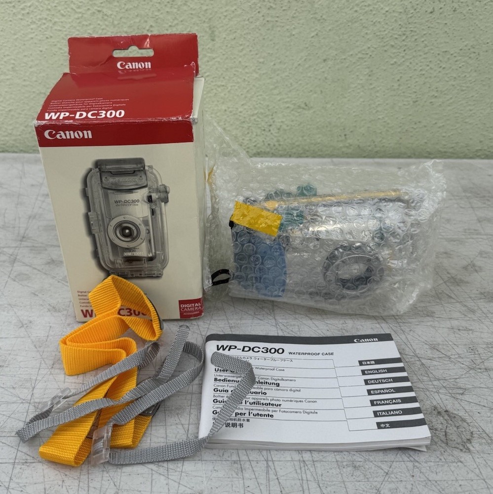 Canon WP-DC300 digital camera WATERPROOF case for POWERSHOT S30 S40