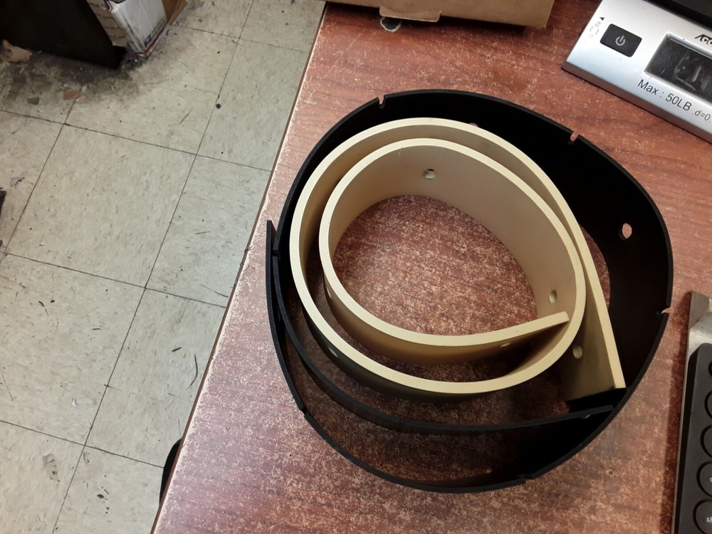 Total Source AD56393395 Tan Gum Squeegee Set