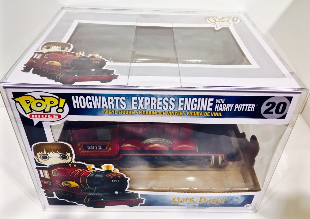 1 Box Protector For HARRY POTTER RIDES FUNKO POP! Custom Clear Display Case New