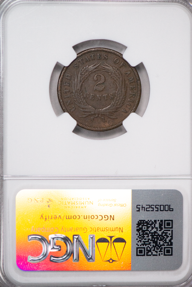 1871 2C VF 30 BN NGC