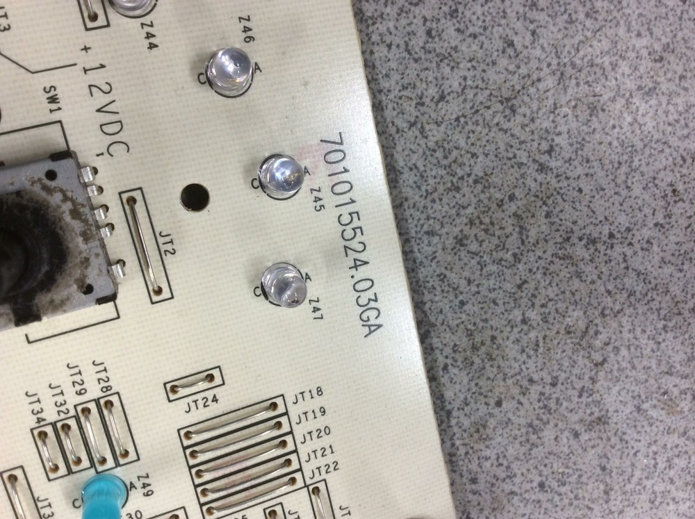 Control Panel GE Washer part# 701015524.03ga