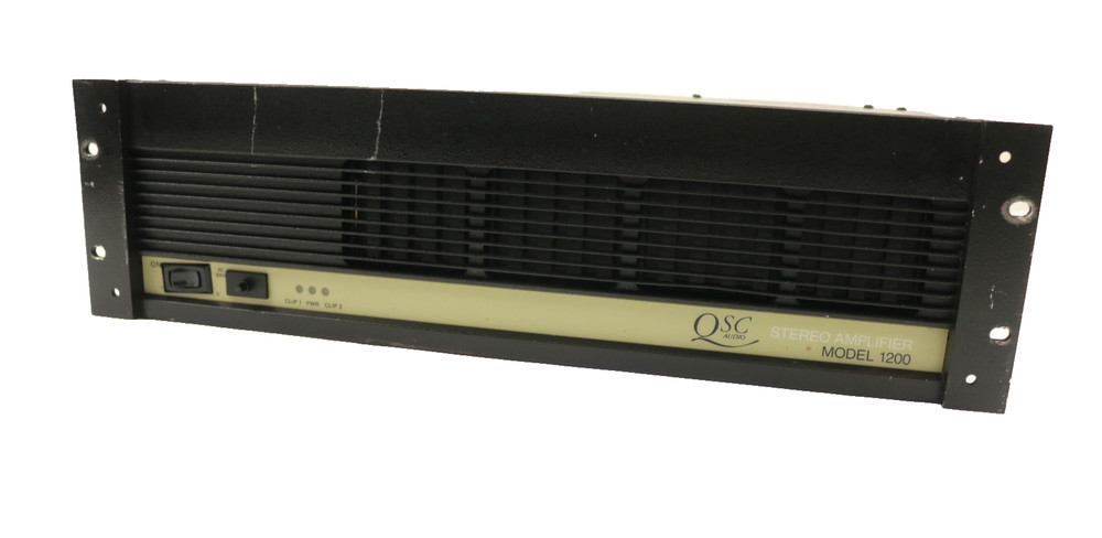 QSC Model 1200 2-Channel Power Amplifier