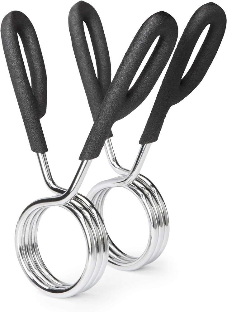 2-Inch Barbell Spring Clip Collar Pair – Secure & Durable for Safe Lifting