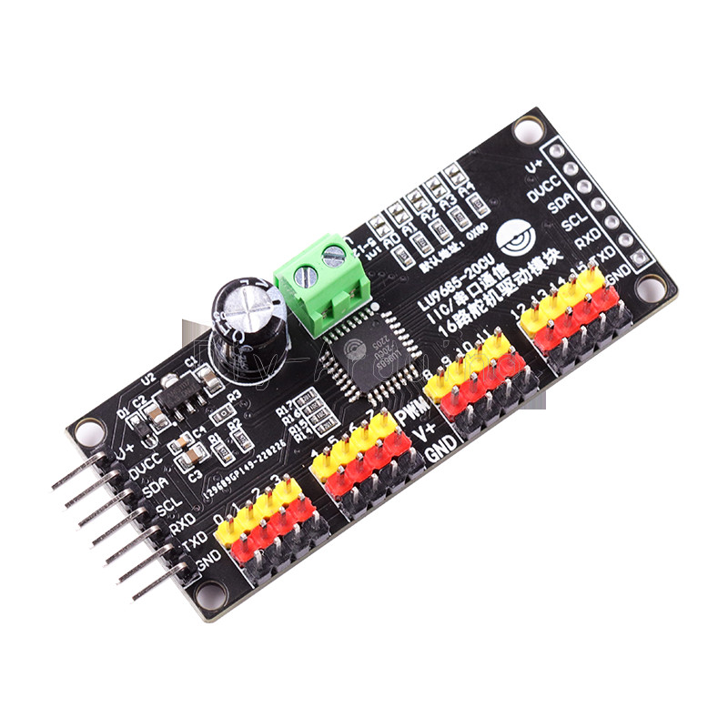 LU9685 Chip 16-Channel PWM/Servo Driver Control Board I2C Interface Module NEW
