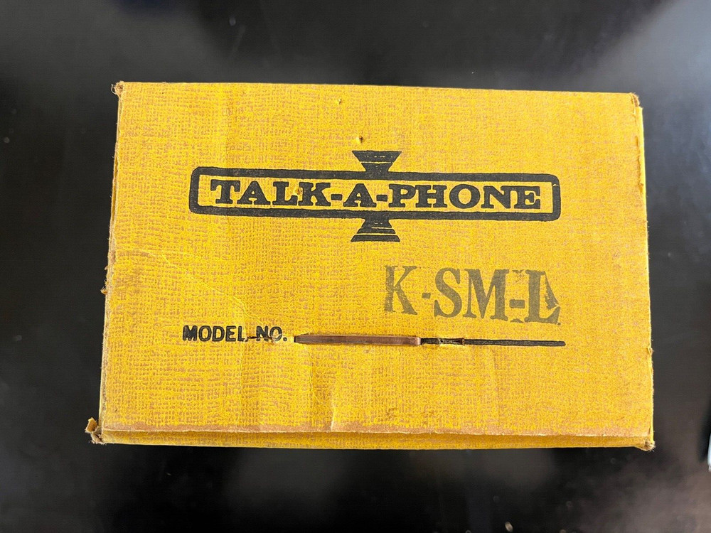 Talk-a-Phone K-SM-L NEW NIB