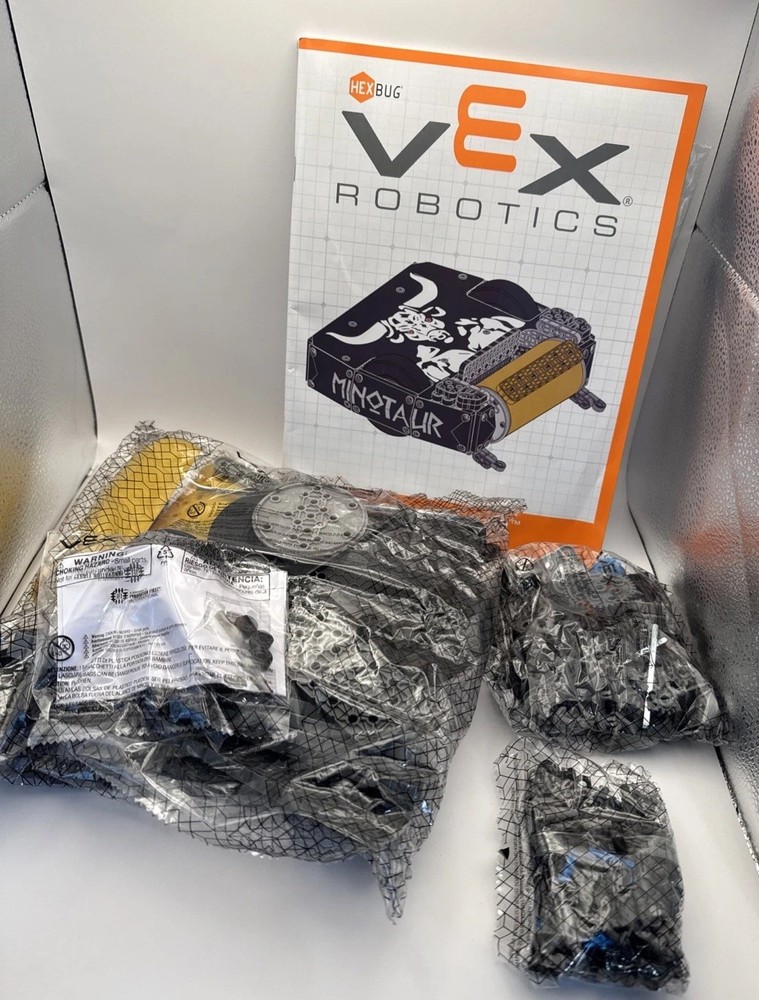 HEXBUG VEX Robotics BattleBots Construct Minotaur STEM Starter Build Genius New