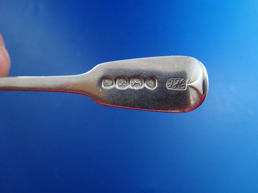 3 Assorted Silver Master Salt spoons (#4463)