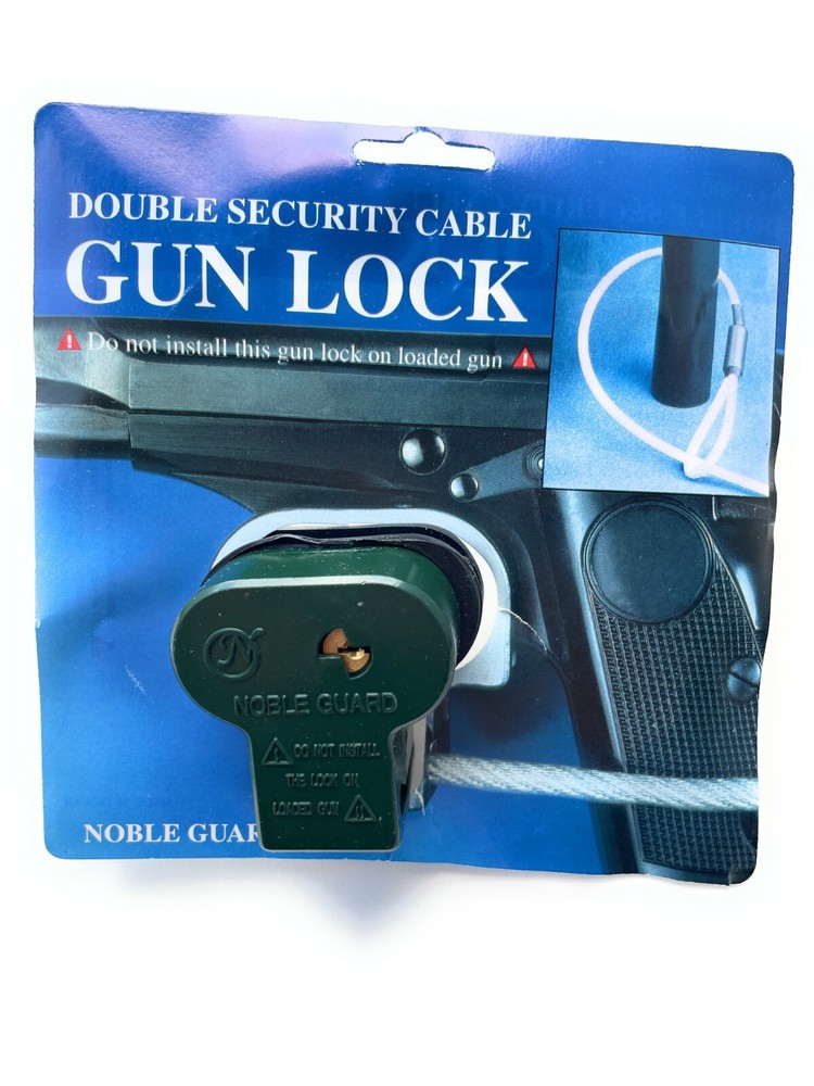 Double Security Cable and Trigger Gun Lock