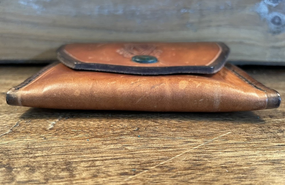 Vintage Irish Embossed Leather Ammunition Belt
