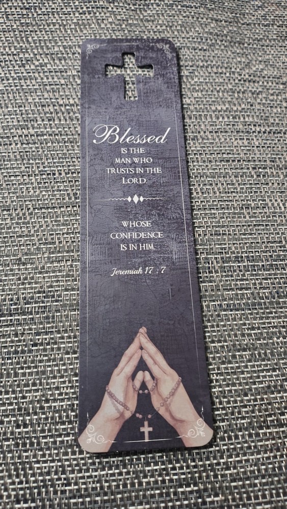 Jeremiah 17:7 Bookmark 1 Count Double Sided Same On Both Sides