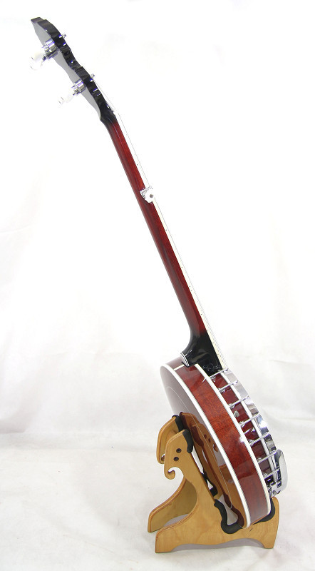 5 String Banjo, Mahogany resonator, geared tuners, include case RSBJ02