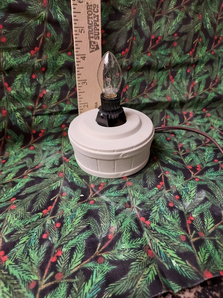 Ceramic Bisque~ Ready to Paint~ Christmas Tree ~ lighting included