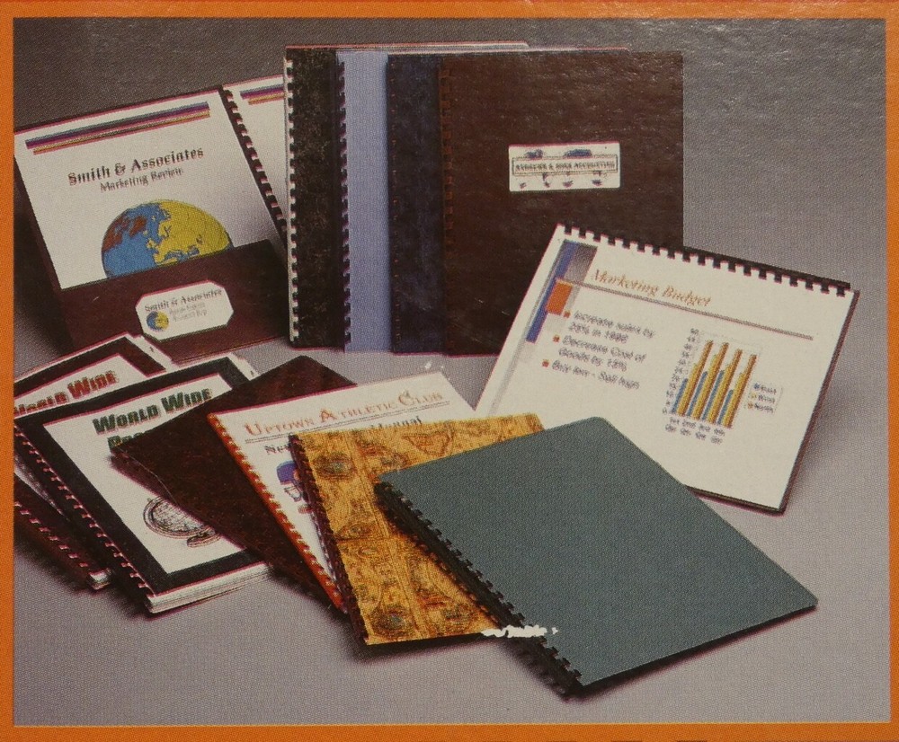 Ibico IBIMATIC Presentation Punch & Bind System w/ Covers & Combs