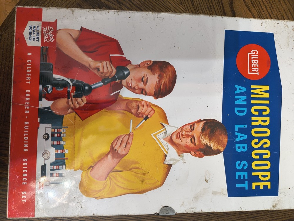 Vintage Toy Microscope