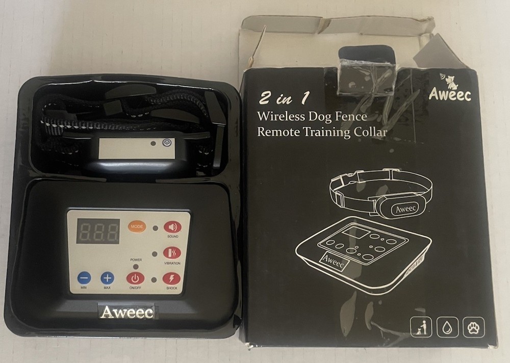 Wireless Dog Fence Remote Training Collar