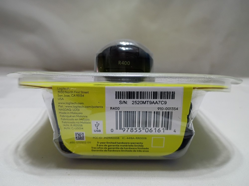 Logitech R400 Presentation Remote New