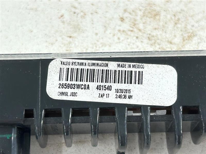 VERSA 2016 High Mounted Stop Light 104511309