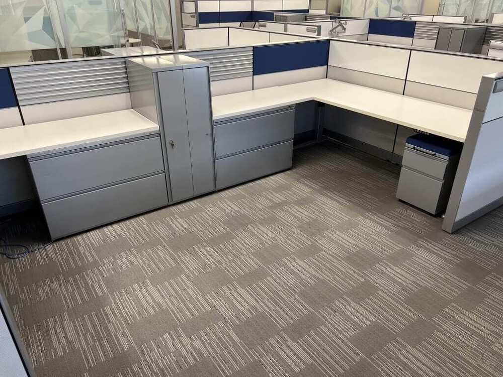 Herman Miller Canvas 7x7 Used Cubicles